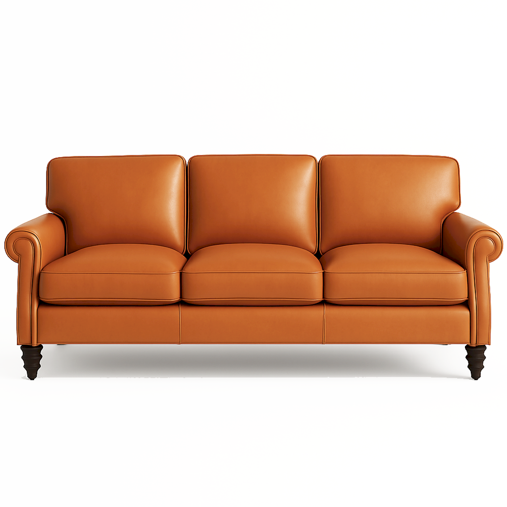 Leatherette Sofa 