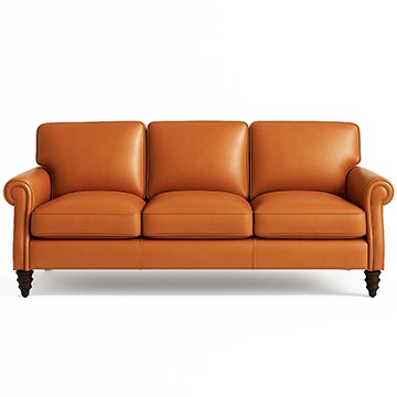 Leatherette Sofa 