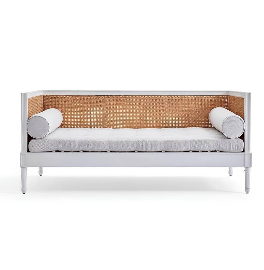 French Rattan Sofa