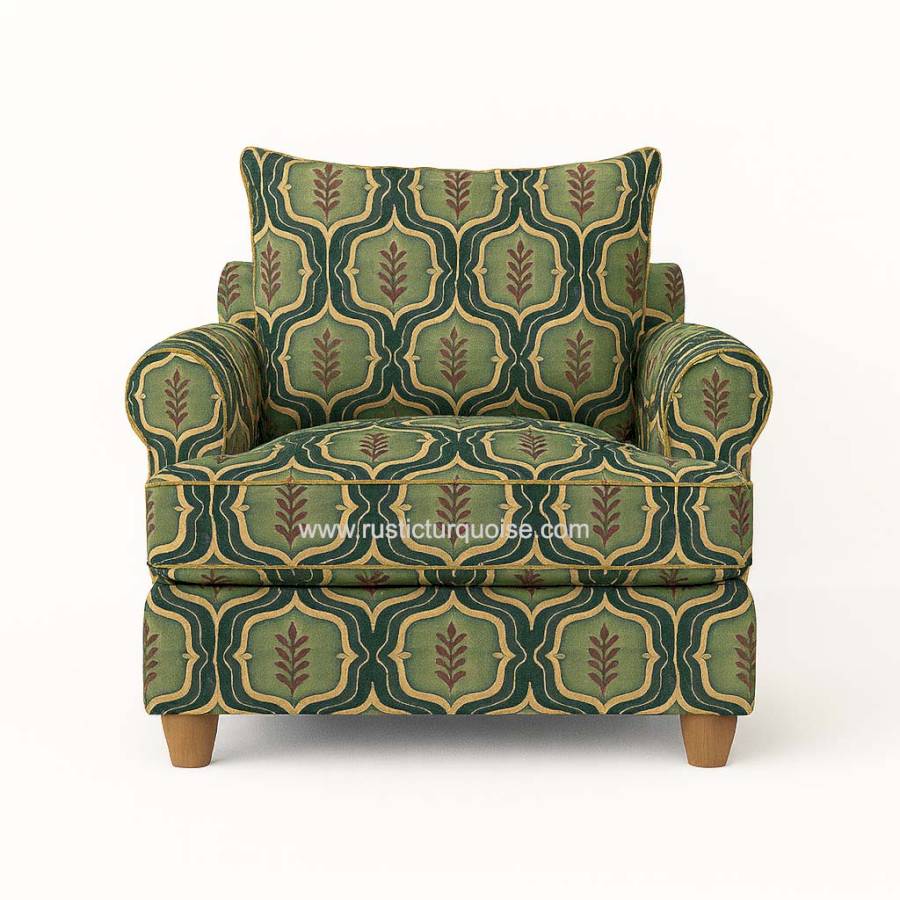 Olive crest  Comfy 3 seater Sofa  