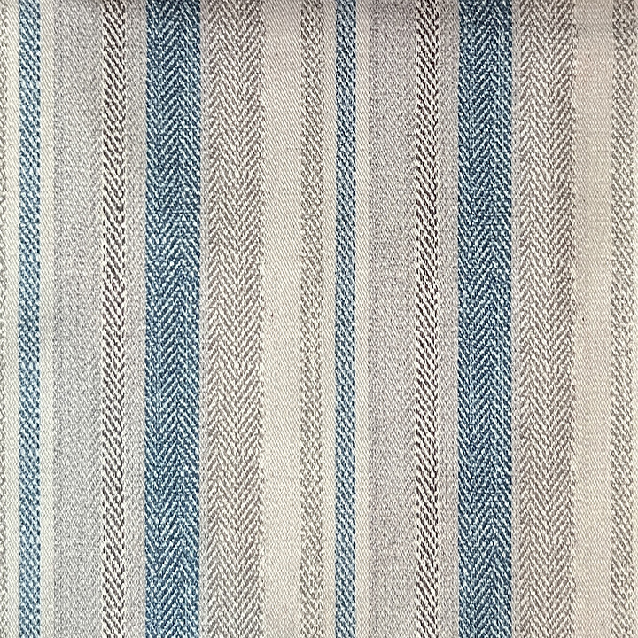 Agnes Blue Stripe  Accent chair 