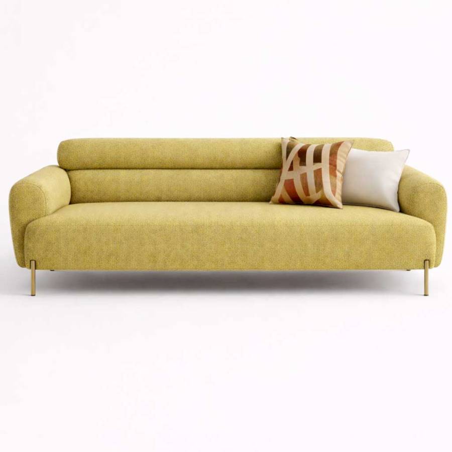 D Decore Textured Verona Modern Sofa 