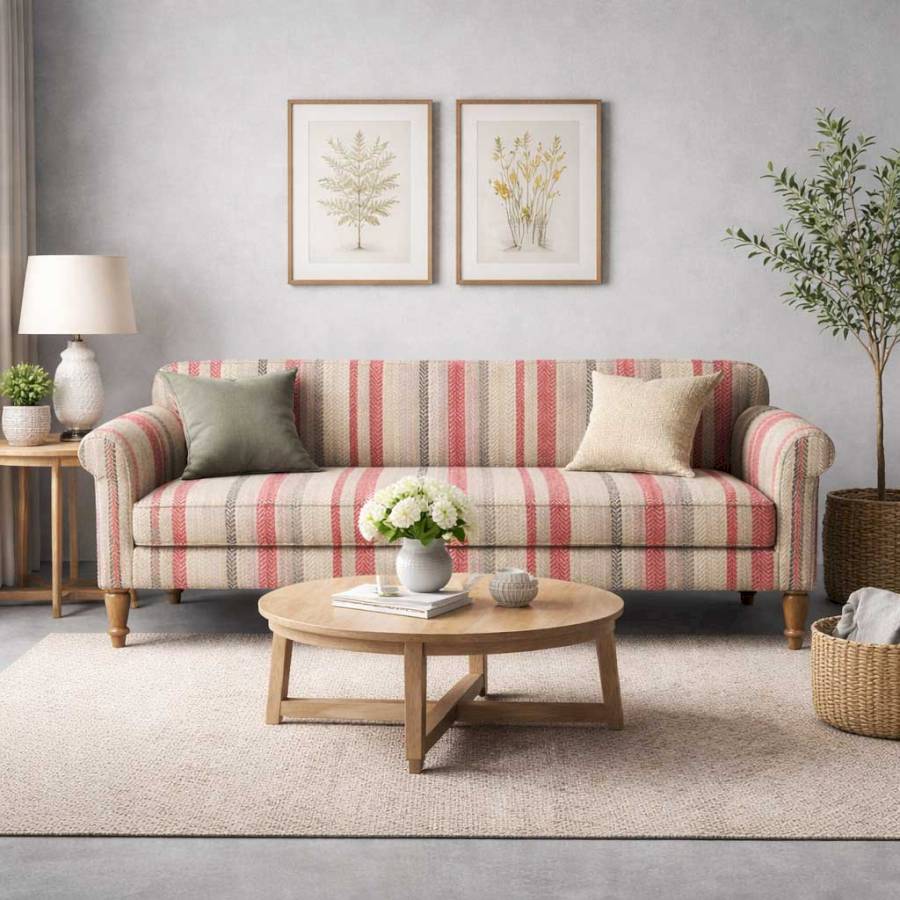 The Herringbone Stripe Sofa 